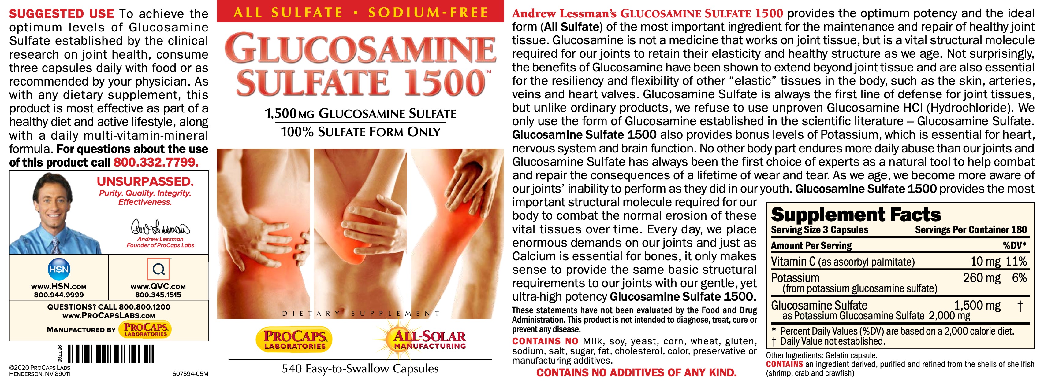 Glucosamine Sulfate1500™