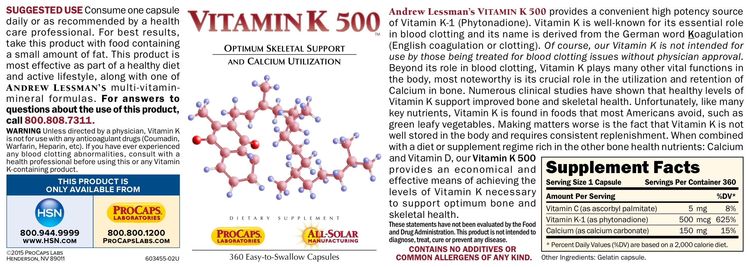 Vitamin K 500™