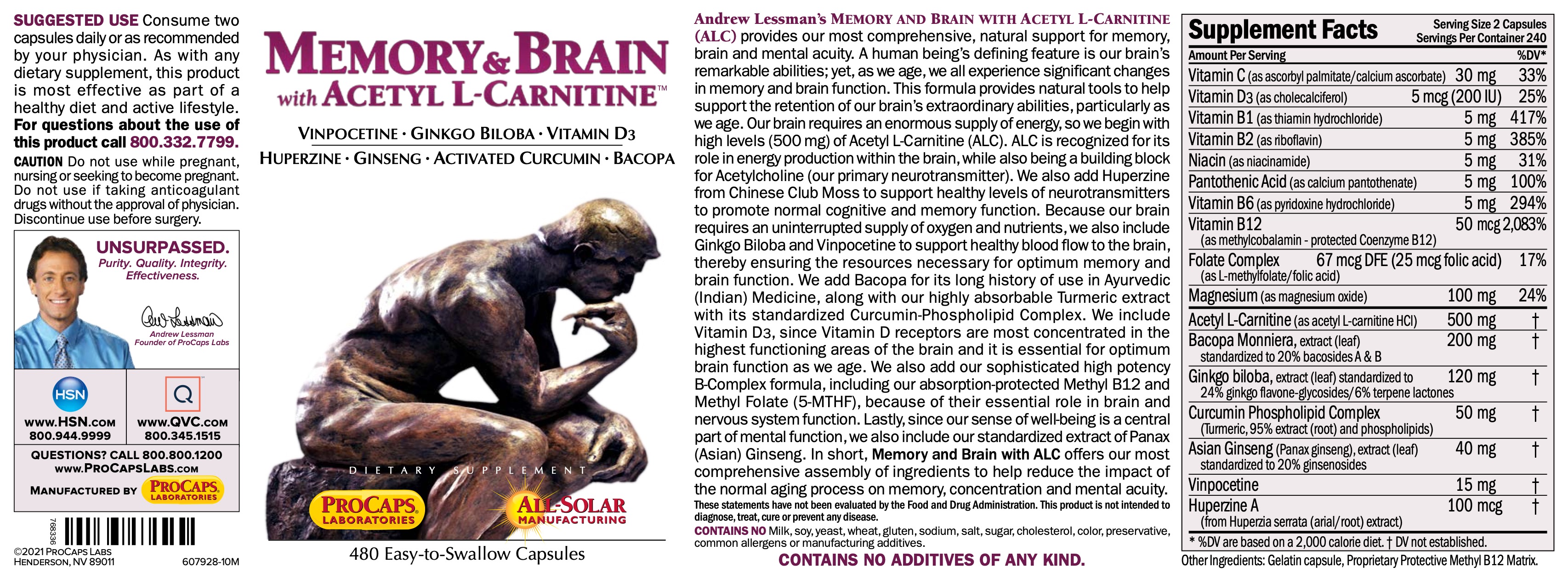 Memory-And-Brain-with-Acetyl-L-Carnitine-Capsules-Nervous-System-Support