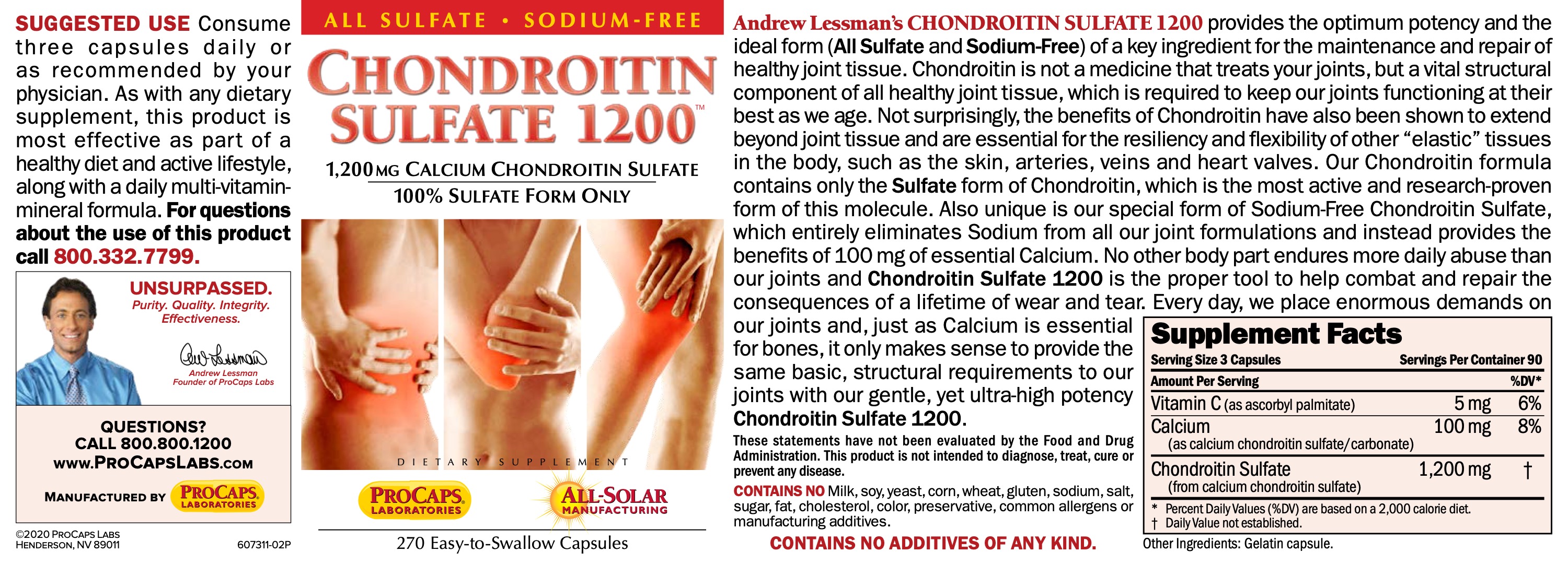 Chondroitin-Sulfate-1200-Capsules-Joint-Support