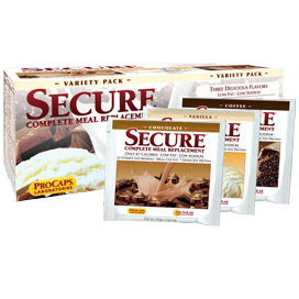 Secure® Soy Complete Meal Replacement - Variety Packets Secure® Soy Complete Meal Replacement - Variety Packets