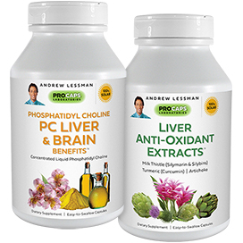 PC-Liver-Brain-Benefits-Liver-Anti-Oxidants-Kit bottle | Healthy Vitamins and Supplements PC-Liver-Brain-Benefits-Liver-Anti-Oxidants-Kit