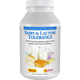 Dairy-Lactose-Tolerance bottle | Healthy Vitamins and Supplements Dairy-Lactose-Tolerance