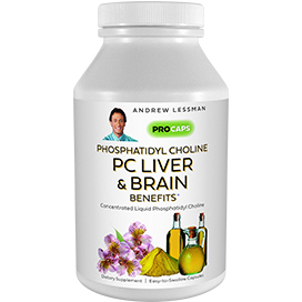 Phosphatidyl-Choline-Liver-Brain-Benefits bottle | Healthy Vitamins and Supplements Phosphatidyl-Choline-Liver-Brain-Benefits