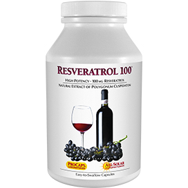 Resveratrol-100- bottle | Healthy Vitamins and Supplements Resveratrol-100-