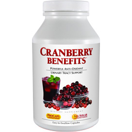 Cranberry-Benefits bottle | Healthy Vitamins and Supplements Cranberry-Benefits