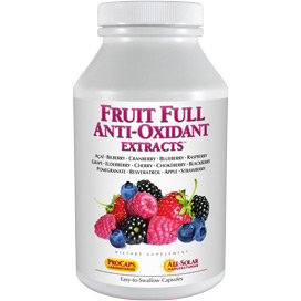 Fruit-Full-Anti-Oxidant-Extracts bottle | Healthy Vitamins and Supplements Fruit-Full-Anti-Oxidant-Extracts