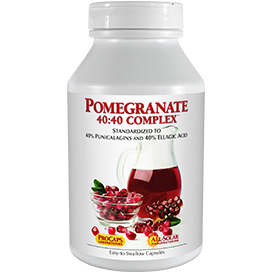 Pomegranate-40-40-Complex bottle | Healthy Vitamins and Supplements Pomegranate-40-40-Complex