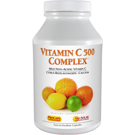Vitamin-C-500-Complex bottle | Healthy Vitamins and Supplements Vitamin-C-500-Complex