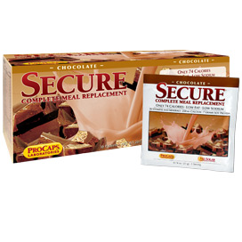 Secure® Soy Complete Meal Replacement Packets - Chocolate Secure® Soy Complete Meal Replacement Packets - Chocolate