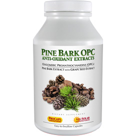 Pine-Bark-OPC-Anti-Oxidant-Extracts bottle | Healthy Vitamins and Supplements Pine-Bark-OPC-Anti-Oxidant-Extracts