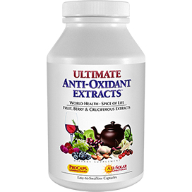 Ultimate-Anti-Oxidant-Extracts bottle | Healthy Vitamins and Supplements Ultimate-Anti-Oxidant-Extracts
