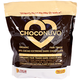 ChocoNuvo™ 91% Cacao Extreme Dark Chocolate | Cardiovascular Health ...