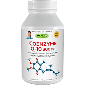 CoEnzyme-Q-10-300-mg bottle | Healthy Vitamins and Supplements CoEnzyme-Q-10-300-mg