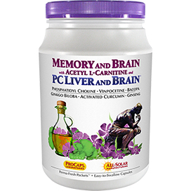 Memory & Brain with Acetyl L-Carnitine and PC Liver and Brain™ Memory & Brain with Acetyl L-Carnitine and PC Liver and Brain™