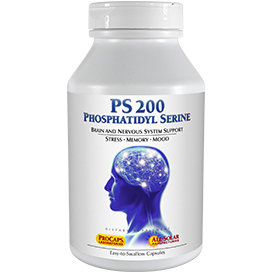 PS-200-Phosphatidyl-Serine- bottle | Healthy Vitamins and Supplements PS-200-Phosphatidyl-Serine-