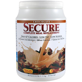 Secure® Soy Complete Meal Replacement - Chocolate Secure® Soy Complete Meal Replacement - Chocolate