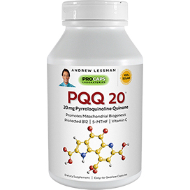 PQQ-20 bottle | Healthy Vitamins and Supplements PQQ-20