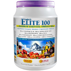 Multivitamin - Men's Elite-100™ with Maximum Essential Omega-3 500 mg Multivitamin - Men's Elite-100™ with Maximum Essential Omega-3 500 mg