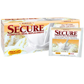 Secure® Soy Complete Meal Replacement - Vanilla Packets Secure® Soy Complete Meal Replacement - Vanilla Packets
