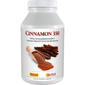 Cinnamon-350 bottle | Healthy Vitamins and Supplements Cinnamon-350