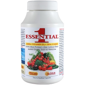 Essential-1™ with 2000 IU Vitamin D3 and CoQ10-30 Essential-1™ with 2000 IU Vitamin D3 and CoQ10-30