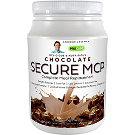 Secure-MCP-Complete-Meal-Replacement-Chocolate bottle | Healthy Vitamins and Supplements Secure-MCP-Complete-Meal-Replacement-Chocolate