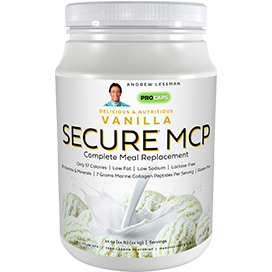 Secure-MCP-Complete-Meal-Replacement-Vanilla bottle | Healthy Vitamins and Supplements Secure-MCP-Complete-Meal-Replacement-Vanilla