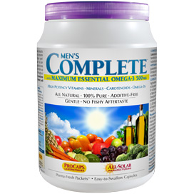 Multivitamin - Men's Complete™ with Maximum Essential Omega-3 500 mg Multivitamin - Men's Complete™ with Maximum Essential Omega-3 500 mg
