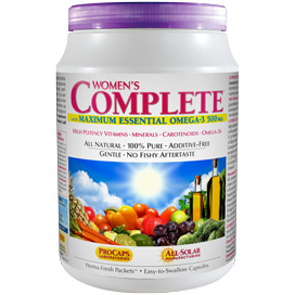 Multivitamin - Women's Complete™ with Maximum Essential Omega-3 500 mg Multivitamin - Women's Complete™ with Maximum Essential Omega-3 500 mg