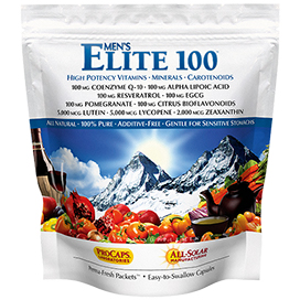 Multivitamin-Men's-Elite-100 bottle | Healthy Vitamins and Supplements Multivitamin-Men's-Elite-100