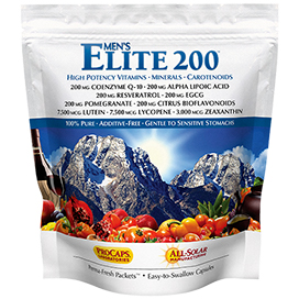 Multivitamin-Men's-Elite-200 bottle | Healthy Vitamins and Supplements Multivitamin-Men's-Elite-200