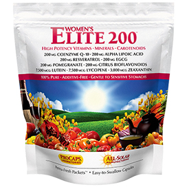 Multivitamin-Women's-Elite-200 bottle | Healthy Vitamins and Supplements Multivitamin-Women's-Elite-200