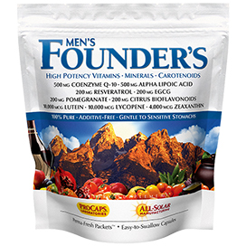 Multivitamin-Men's-Founders bottle | Healthy Vitamins and Supplements Multivitamin-Men's-Founders