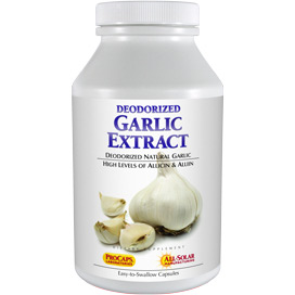 Garlic-Extract bottle | Healthy Vitamins and Supplements Garlic-Extract