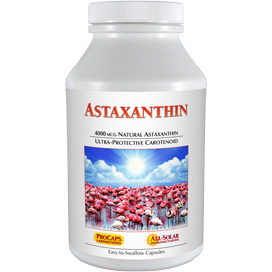 Astaxanthin bottle | Healthy Vitamins and Supplements Astaxanthin