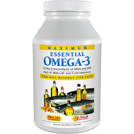 Maximum-Essential-Omega-3-Orange bottle | Healthy Vitamins and Supplements Maximum-Essential-Omega-3-Orange