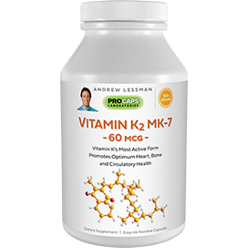 Vitamin-K2-MK-7-60 bottle | Healthy Vitamins and Supplements Vitamin-K2-MK-7-60
