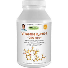 Vitamin-K2-MK-7-240 bottle | Healthy Vitamins and Supplements Vitamin-K2-MK-7-240