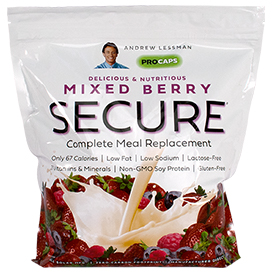Secure-Soy-Complete-Meal-Replacement-Mixed-Berry bottle | Healthy Vitamins and Supplements Secure-Soy-Complete-Meal-Replacement-Mixed-Berry