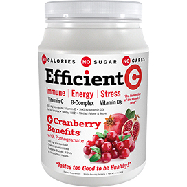 Efficient-C-plus-Cranberry-Benefits bottle | Healthy Vitamins and Supplements Efficient-C-plus-Cranberry-Benefits