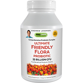 Ultimate-Friendly-Flora-Probiotic bottle | Healthy Vitamins and Supplements Ultimate-Friendly-Flora-Probiotic