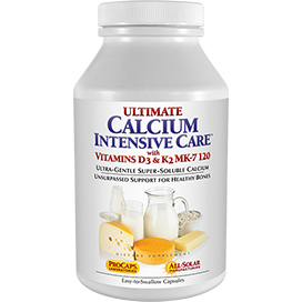 Ultimate-Calcium-Intensive-Care-with-Vitamins-D3-K2-MK-7-120 bottle | Healthy Vitamins and Supplements Ultimate-Calcium-Intensive-Care-with-Vitamins-D3-K2-MK-7-120