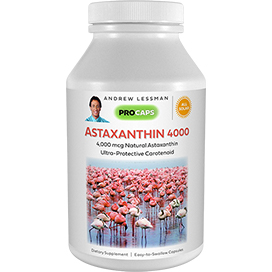 Astaxanthin-4000 bottle | Healthy Vitamins and Supplements Astaxanthin-4000