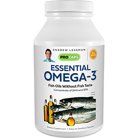 Essential-Omega-3-No-Fishy-Taste-Orange bottle | Healthy Vitamins and Supplements Essential-Omega-3-No-Fishy-Taste-Orange