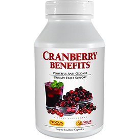 Cranberry-Benefits bottle | Healthy Vitamins and Supplements Cranberry-Benefits