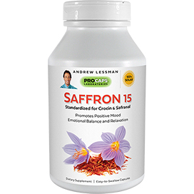 Saffron-15 bottle | Healthy Vitamins and Supplements Saffron-15