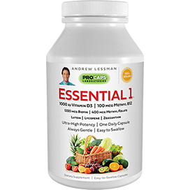 Essential-1-with-1000-IU-Vitamin-D3 bottle | Healthy Vitamins and Supplements Essential-1-with-1000-IU-Vitamin-D3