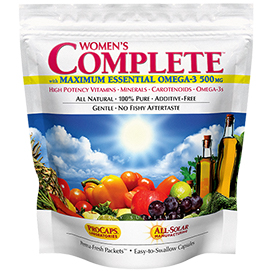 Multivitamin-Womens-Complete-with-Maximum-Essential-Omega-3-500-mg bottle | Healthy Vitamins and Supplements Multivitamin-Womens-Complete-with-Maximum-Essential-Omega-3-500-mg