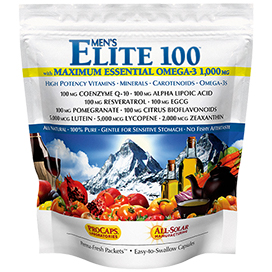 Multivitamin-Men's-Elite-100-with-Maximum-Essential-Omega-3-1000-mg bottle | Healthy Vitamins and Supplements Multivitamin-Men's-Elite-100-with-Maximum-Essential-Omega-3-1000-mg